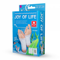 Joy of Life Detox foot patches during sleep