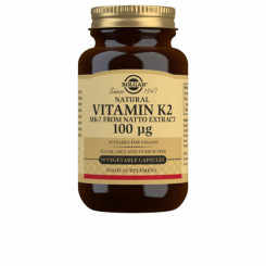 K2-vitamiin loodusliku MK-7 (Natto ekstraktiga) Solgar 50 kapsliga