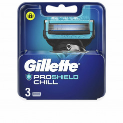 Сменное лезвие Gillette Fusion Proshield Chill, 3 шт.