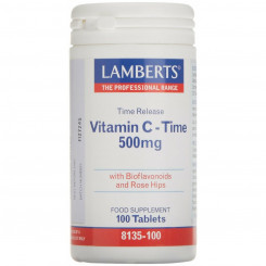 Capsules Lamberts L08135 Vitamin C 100 Units