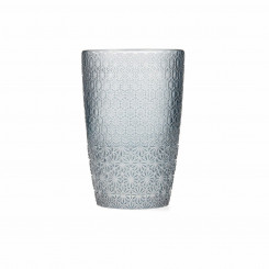 Set of glasses Bidasoa Ikonic Grey Glass 6 Units (350 ml)