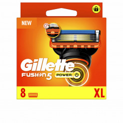 Shaving Razor Gillette Fusion 5 Power (8 Units)