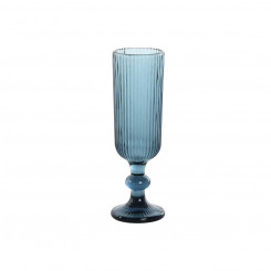 Set of cups DKD Home Decor Blue Crystal 150 ml