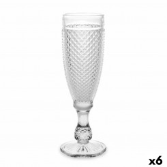 Бокал для шампанского Diamond Transparent Glass 185 мл (6 шт.)
