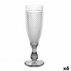 Бокал для шампанского Diamond Прозрачный Антрацитовый бокал 185 мл (6 шт.)