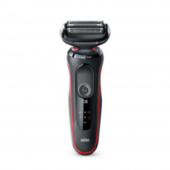 Manual shaving razor Braun 51-B1000s Red