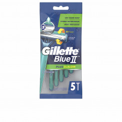 Ühekordne raseerija Gillette Blue II Plus Slalom 5 ühikut