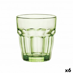 Klaas Bormioli Rocco Rock Bar Green Glass 270 ml (6 ühikut)