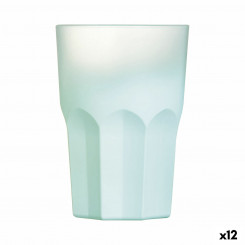 Glass Luminarc Summer Pop Turquoise Glass 12 Units 400 ml