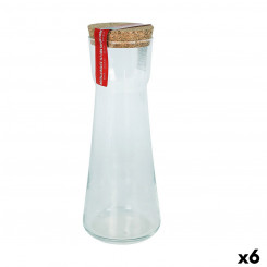 Klaaspudel Royal Leerdam Balice Cork 1L (6 ühikut)