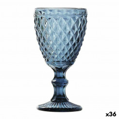 Wineglass La Mediterránea Sidari 350 ml Blue (36 Units)