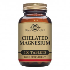 Chelated Magnesium Solgar   100 Units