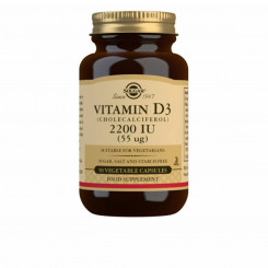 Vitamiin D3 (kolekaltsiferool) Solgar 50 ühikut