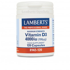 Lambertsi D3-vitamiini kapslid (120 uds)