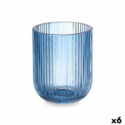Klaas Triibud Sinine Kristall 270 ml (6 Ühikut)