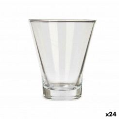 Glass Conical Transparent Glass 200 ml (24 Units)