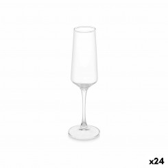 Šampanja klaas Läbipaistev Klaas 250 ml (24 Ühikut)
