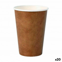 Набор стаканов Algon Disposable Картон крафт-бумага 20 шт., детали 220 мл (20 шт.)