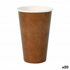 Набор стаканов Algon Disposable Картон крафт-бумага 10 шт., детали 350 мл (20 шт.)