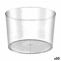 Набор многоразовых стаканов Алгон 230 мл Пластиковая масса 12 шт., детали (20 шт.)