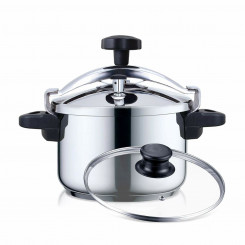stainless steel sauce pan with lid Haeger PC-8SS.015A