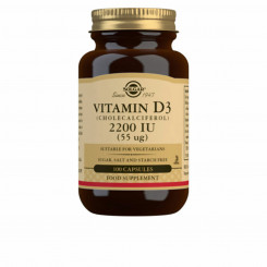 Vitamiin D3 (kolekaltsiferool) Solgar   100 Ühikut