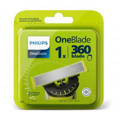 Raseerimistera Asenduseks Philips OneBlade Must/Roheline