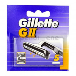 Razor replacement blade GII Gillette Ii (5 pcs)