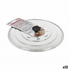 frying pan lid with steam holes Quttin Aluminum Ø 32.5 cm (12 Units)