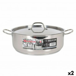 Casserole with lid Quttin Hotel Collection 7.5 L 30 x 11 cm (2 Units)