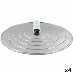 frying pan lid VR Aluminum 80 x 80 x 3 cm (4 Units)