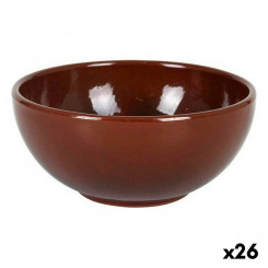 Bowl Azofra Brown (26 Units) (13.5 x 6.3 cm)