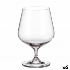 Set of cups Bohemia Crystal Sira Cognac 590 ml 6 Units 4 Units