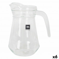 Transparent glass jug Inde Bar Glass (6 Units)