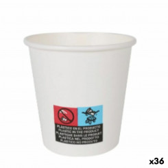 Набор стаканов Algon Cardboard Disposable White 36 шт. по 120 мл (30 шт., детали)