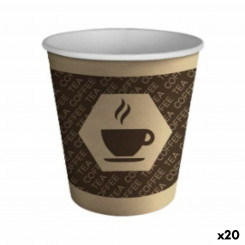 Набор стаканов Algon Cardboard Disposable Coffee 20 шт. (100 шт., детали)