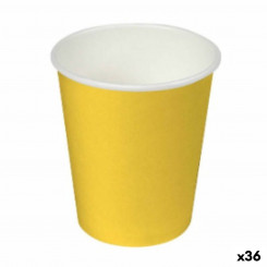 Набор стаканов Algon Cardboard Disposable Yellow 36 шт. (24 шт., детали)