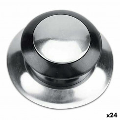 Button Stainless steel 2 Pieces, parts 5.5 cm (24 Units)