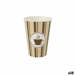 Набор стаканов Algon Cardboard Coffee 40 шт., детали 220 мл (16 шт.)