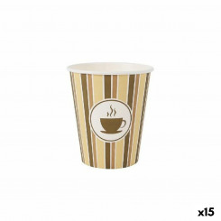 Набор стаканов Algon Cardboard Coffee 30 шт., детали 250 мл (15 шт.)