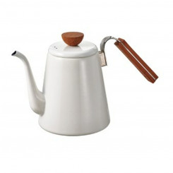Teapot Hario BDK-80-W White Wood Stainless steel 0.8 L