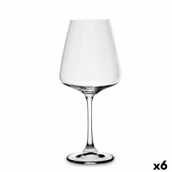 Бокал для вина Bohemia Crystal Loira Прозрачный стакан 450 мл (6 шт.)