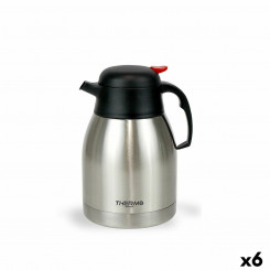 Thermal jug ThermoSport Button Stainless steel 1.5 L (6 Units)