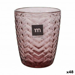 Glass La Mediterránea Spica Purple 290 ml (48 Units)
