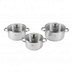 Casserole with glass lid Renberg ZANTE RB 3 Pieces, parts