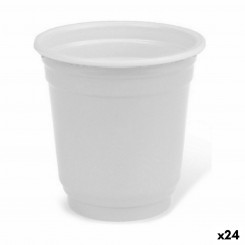 Pitside komplekt Algon Taaskasutatav Valge Plastmass 36 Tükid, osad 50 ml (24 Ühikut)