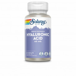 Kapslid Solaray Hyaluronic Acid 30 Ühikut Hüaluroonhape