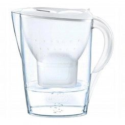 Mug filter Brita Marella White Transparent polypropylene 2.4 L