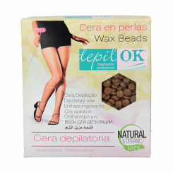 Hair Removal Wax Beans Depil Ok Gold Chocolate 1 Kg