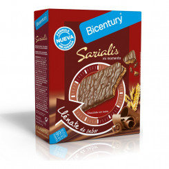 Energy bar Bicentury Sarialis Milk chocolate Cereals (6 uds)